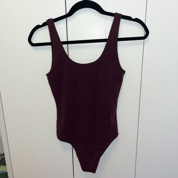 Wilfred Maroon Bodysuit - Picture 1 of 3